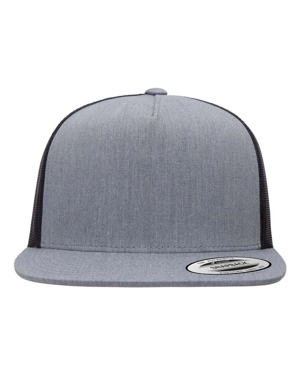 Yupoong 6006 - Heather/Black