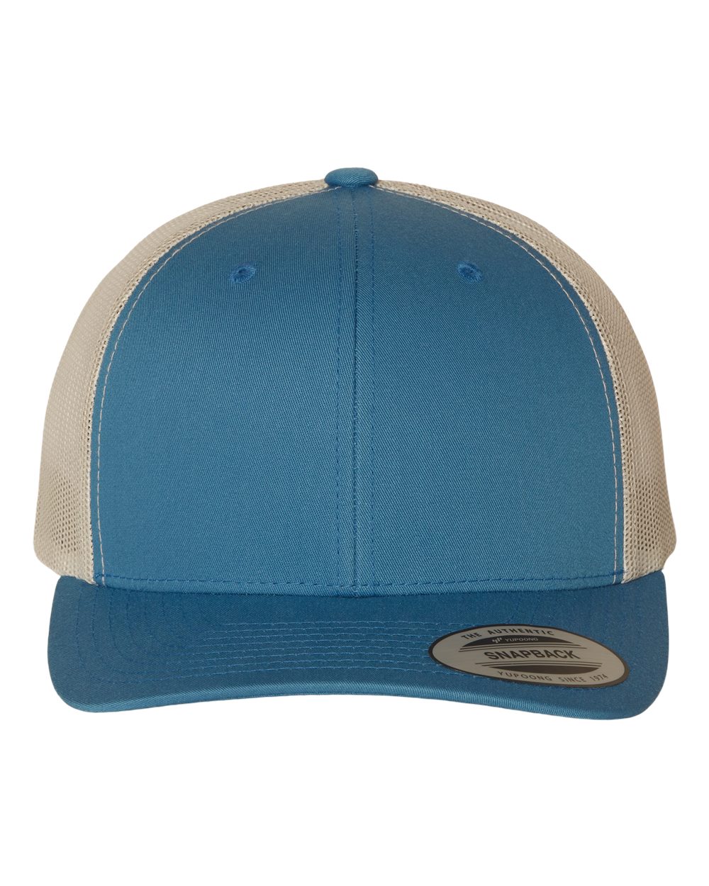 Yupoong 6606 - Steel Blue/Silver